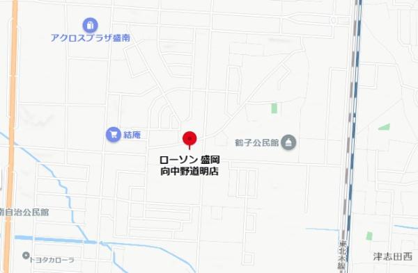 盛岡市向中野８丁目の中古一戸建て(ローソン盛岡向中野道明店)