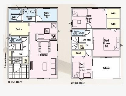 盛岡市　みたけ　建売　２号棟