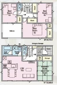 盛岡市　上堂　新築建売　4号棟