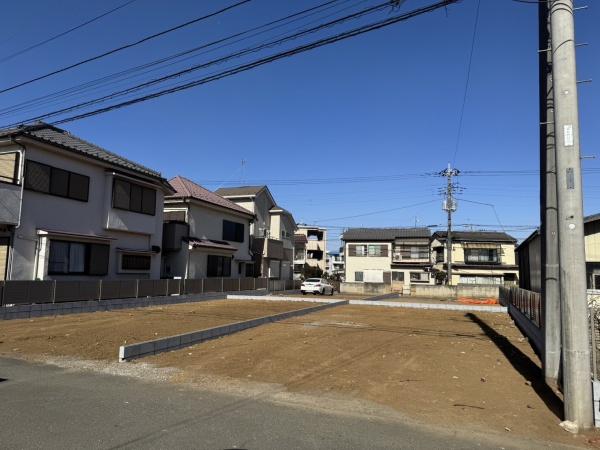 建築条件無し売地　新狭山駅徒歩８分　全4区画