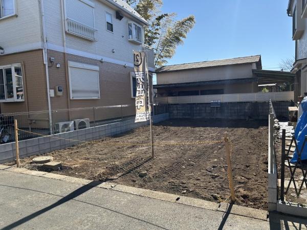 砂新田　歩８分　建築条件無し売地