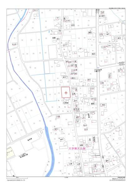 富士見市東大久保売地　全5区画（D区画）