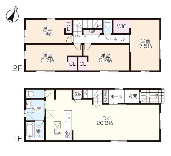 東本荘1丁目　新築戸建（1号地）