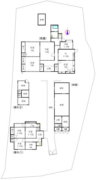 生駒市西菜畑町の中古一戸建て