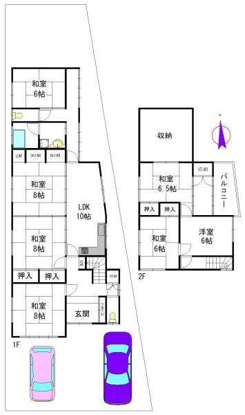 奈良市宝来４丁目の中古一戸建て