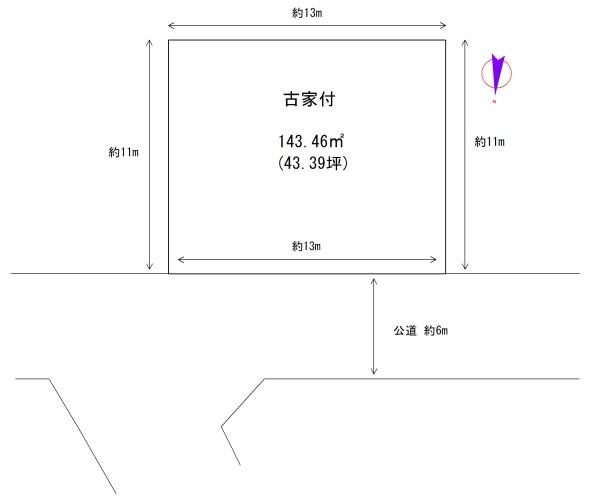 大和郡山市九条町の売土地