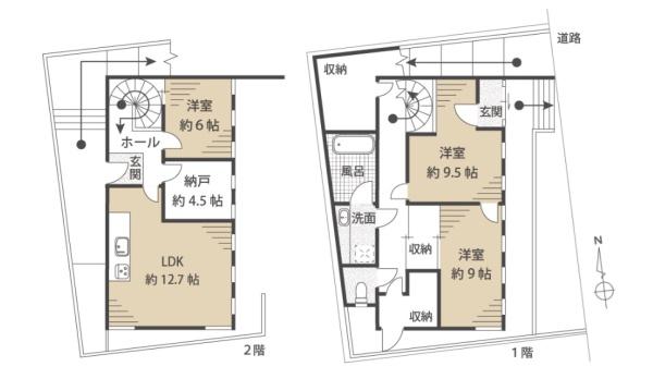 京都市左京区一乗寺松田町の中古一戸建