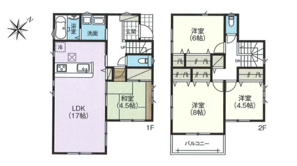 京都市北区衣笠鏡石町の新築一戸建