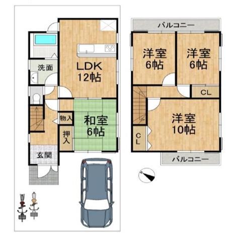 京都市北区西賀茂井ノ口町の中古一戸建