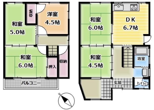 京都市左京区高野玉岡町の中古一戸建