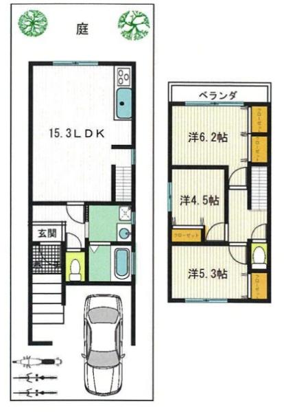 京都市北区衣笠東御所ノ内町の新築一戸建