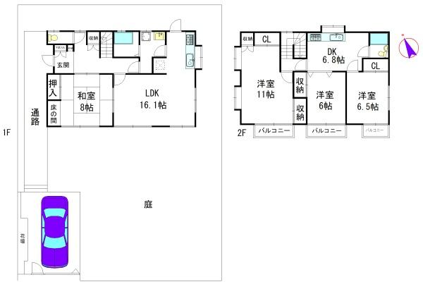 奈良市朱雀１丁目の中古一戸建