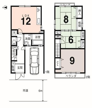 京都市上京区主税町の中古一戸建