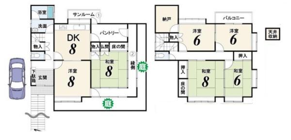 京都市左京区岩倉幡枝町の中古一戸建