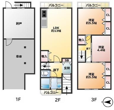 京都市左京区一乗寺梅ノ木町の中古一戸建