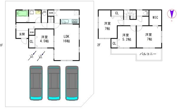 奈良市平松２丁目の土地
