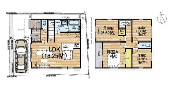 京都市左京区一乗寺大新開町の新築一戸建