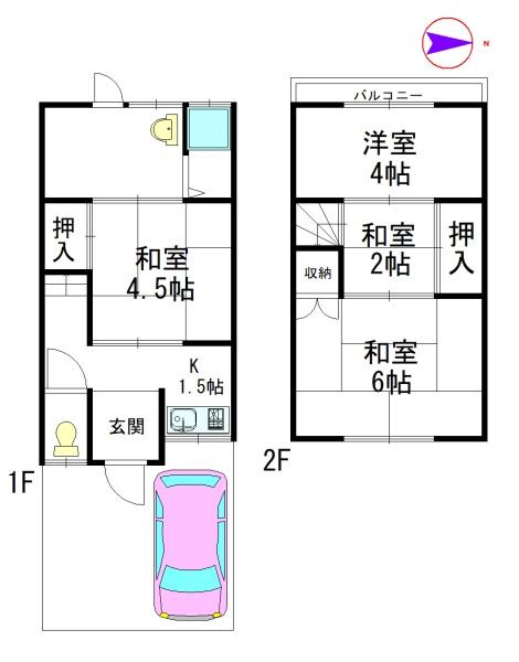 京都市伏見区横大路三栖大黒町の中古一戸建て
