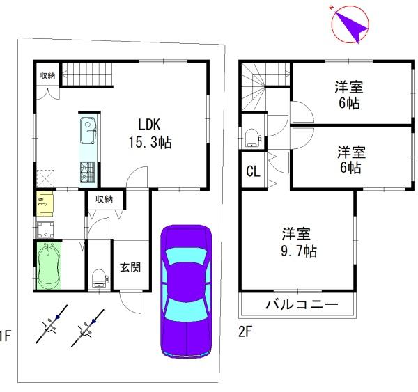 奈良市三松２丁目の土地