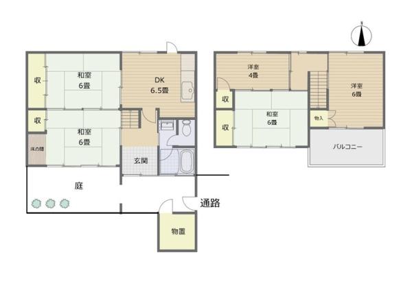 京都市上京区一条通御前通西入大東町の中古一戸建