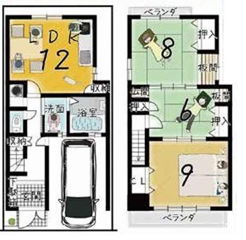 京都市上京区主税町の中古テラスハウス