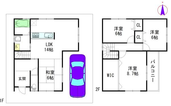 奈良市中山町西３丁目の土地