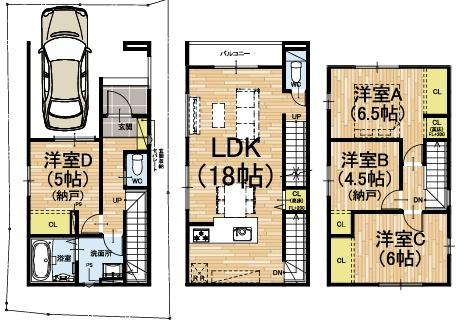 京都市上京区戌亥町の新築一戸建