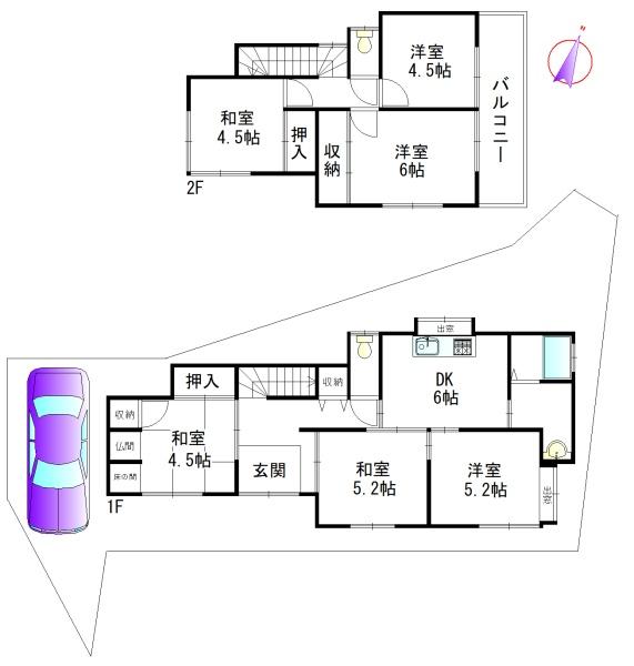 大津市高砂町の中古一戸建て