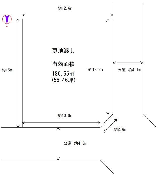 奈良市平松２丁目の土地