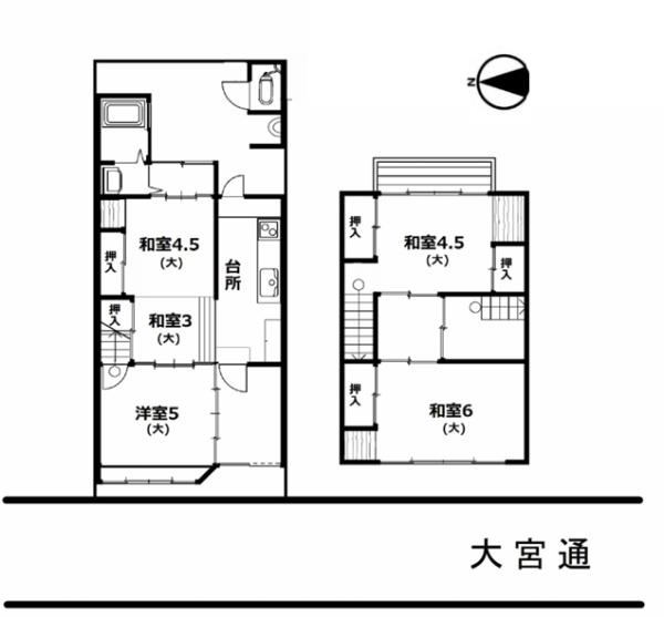 京都市北区紫野門前町の中古一戸建