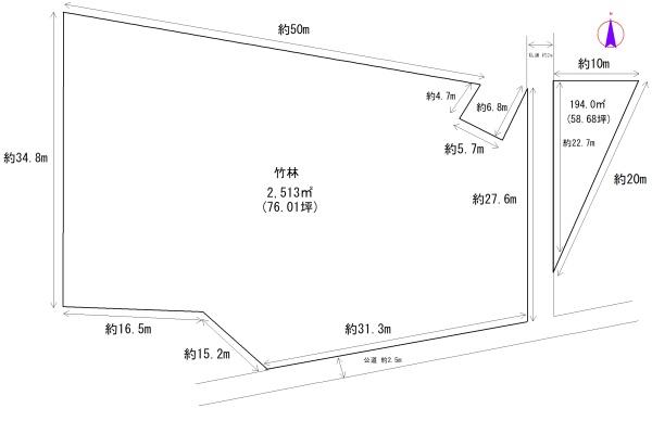 京都市西京区山田北ノ町の土地