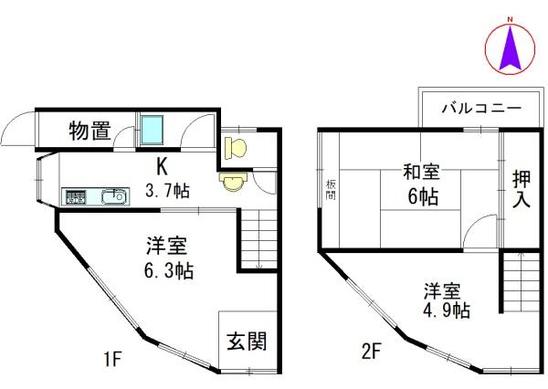 京都市右京区嵯峨野嵯峨ノ段町の中古一戸建て