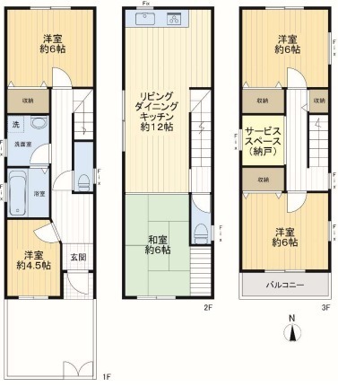 大阪市西成区千本北２丁目の中古一戸建