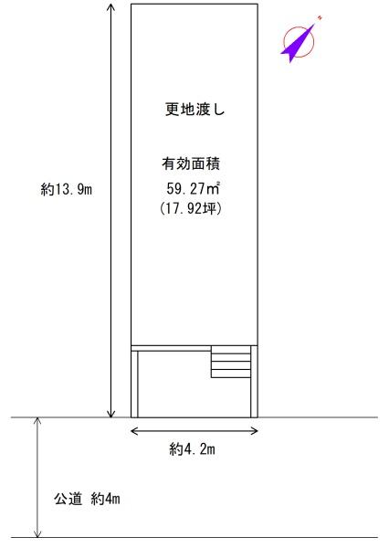 大阪市阿倍野区相生通２丁目の土地