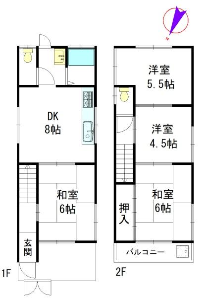 神戸市長田区浜添通１丁目の中古一戸建