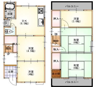 大阪市西成区津守１丁目の中古一戸建
