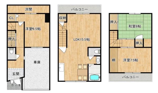 大阪市西成区南津守３丁目の中古一戸建
