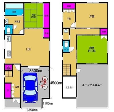 大阪市生野区中川東２丁目の中古一戸建
