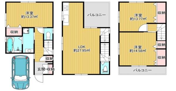 大阪市西成区天下茶屋東１丁目の中古一戸建