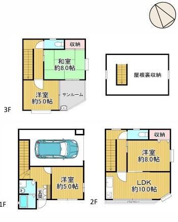 大阪市西成区玉出東１丁目の中古一戸建