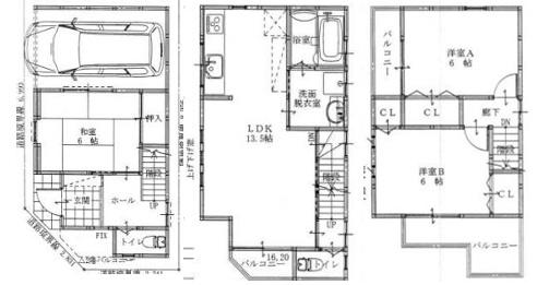 大阪市住吉区清水丘３丁目の中古一戸建
