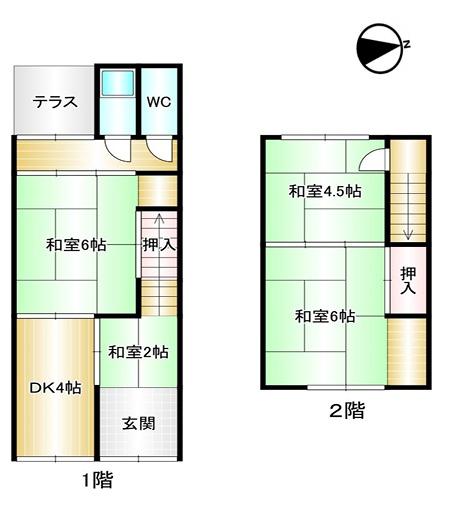 大阪市阿倍野区王子町２丁目の中古一戸建