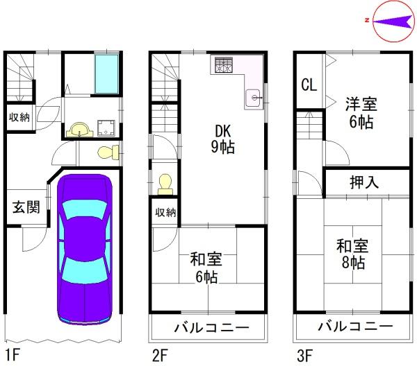 守口市藤田町６丁目の中古一戸建て