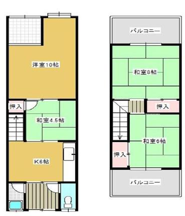 大阪市生野区小路東５丁目の中古テラスハウス