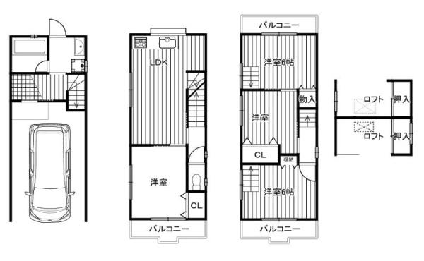 大阪市住吉区住吉２丁目の中古一戸建