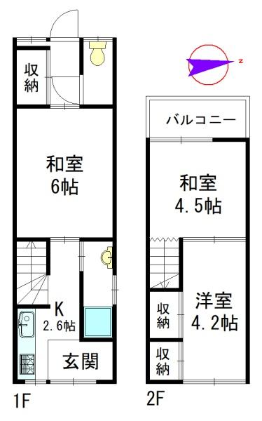 大阪市阿倍野区王子町１丁目の中古テラスハウス