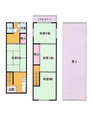 大阪市西成区天下茶屋１丁目の中古一戸建