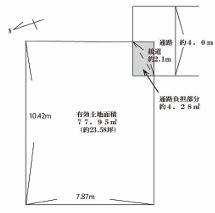 大阪市阿倍野区帝塚山１丁目の土地