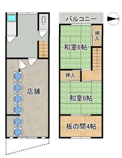 大阪市住吉区長居東１丁目の中古一戸建