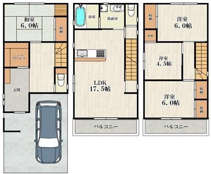 大阪市西成区南津守３丁目の中古一戸建